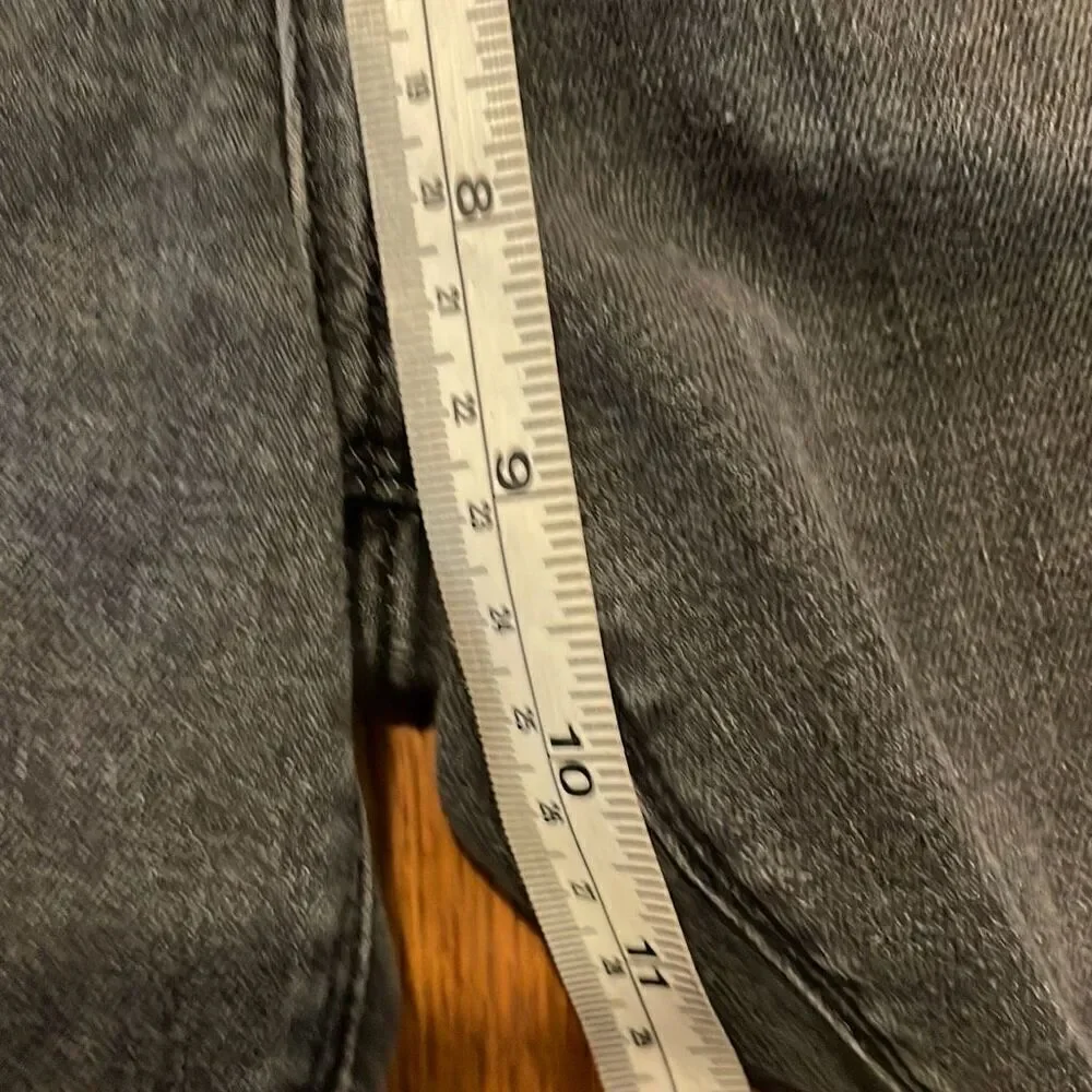 Hudson Krista super skinny mid rise grey jeans size 28 - Picture 4 of 10